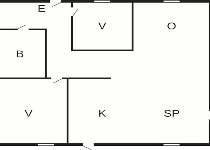 Дом отдыха 6 Person In Bedsted Thy-by Traum